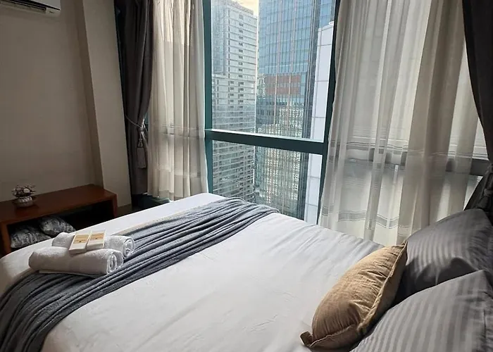 شقة Modern Spacious 2br In Bgc With Direct Mall Access مانيلا