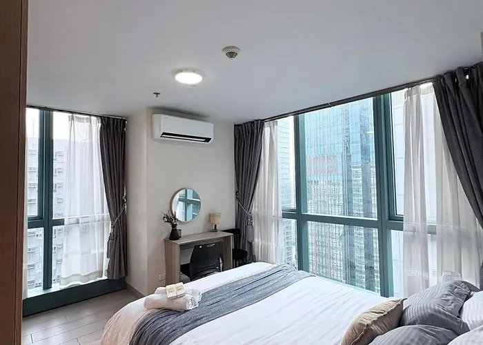 Modern Spacious 2br In Bgc With Direct Mall Access شقة مانيلا